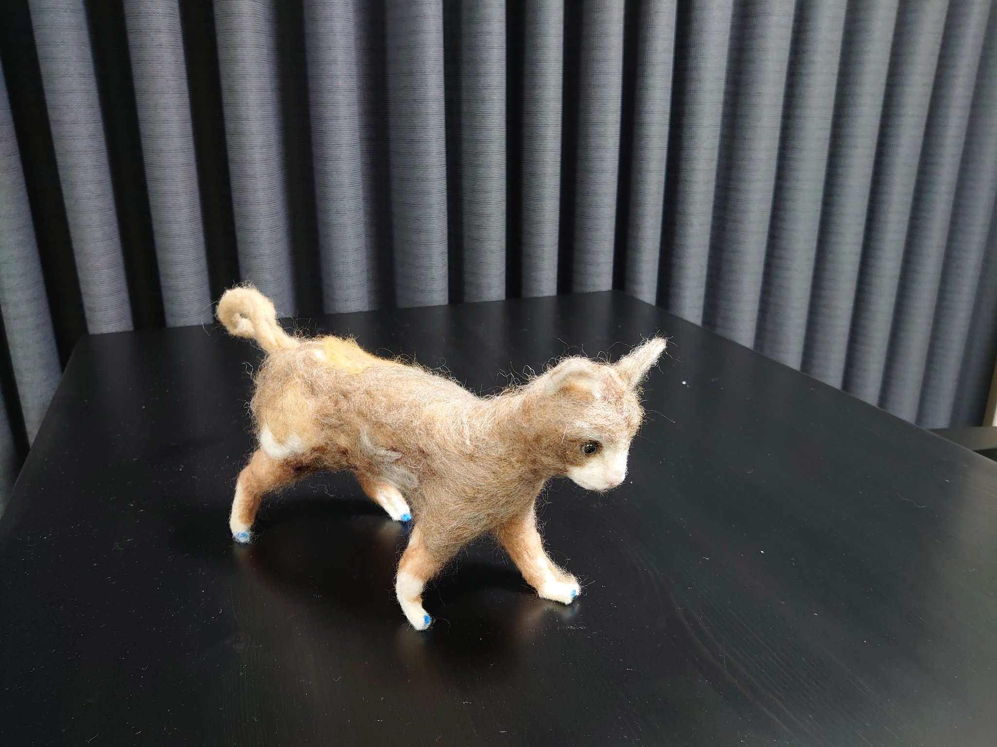 羊毛フェルト猫をリアルに作るポイント集