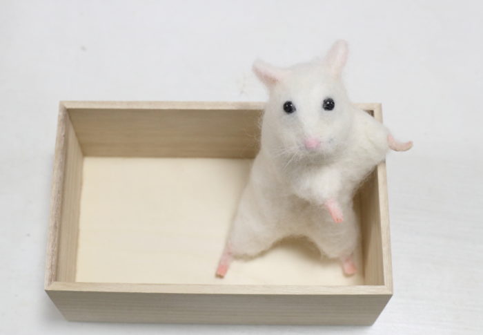 ハムスターみるくちゃん制作