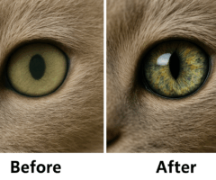 AIと手仕事の融合！羊毛フェルトでリアルな猫や大型猫科動物の目を作る方法